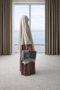 Velour Bønneteppe – Grå