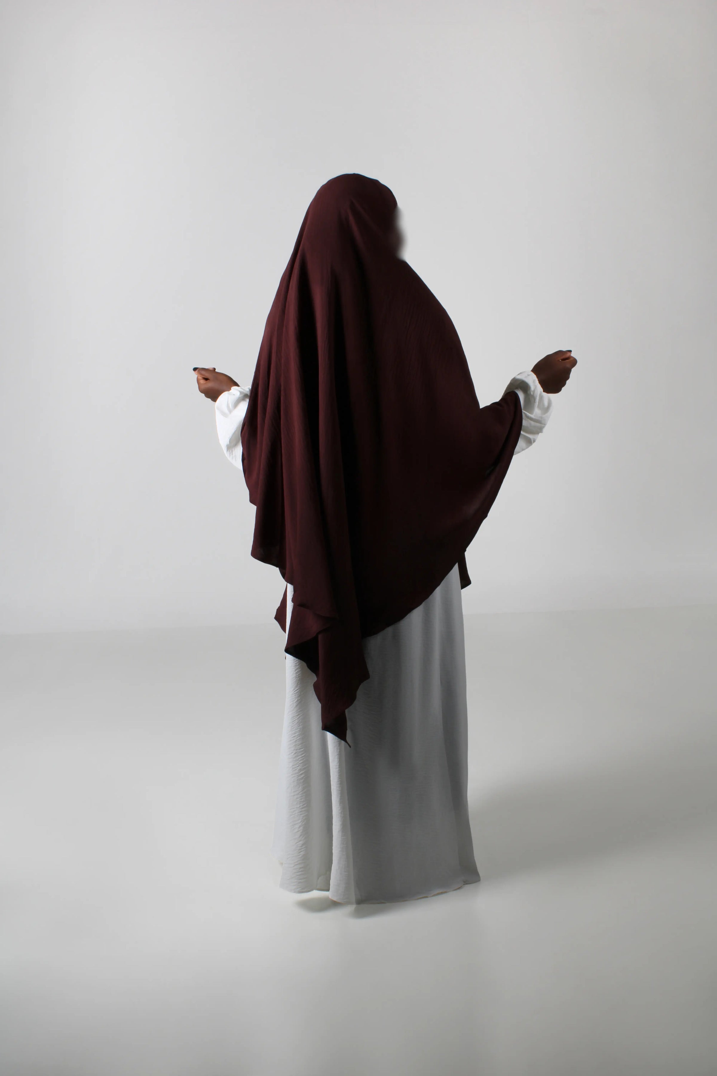 Jazz Khimar – Chocolate Brown